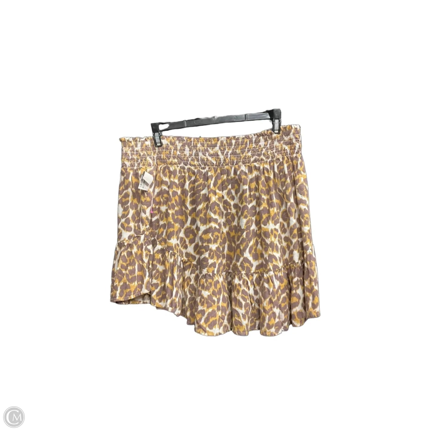 Skirt Mini & Short By Aerie In Animal Print, Size: M