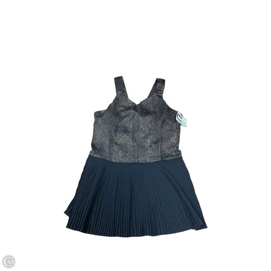 Athletic Tank Top By Lululemon In Black & Brown, Size: 6