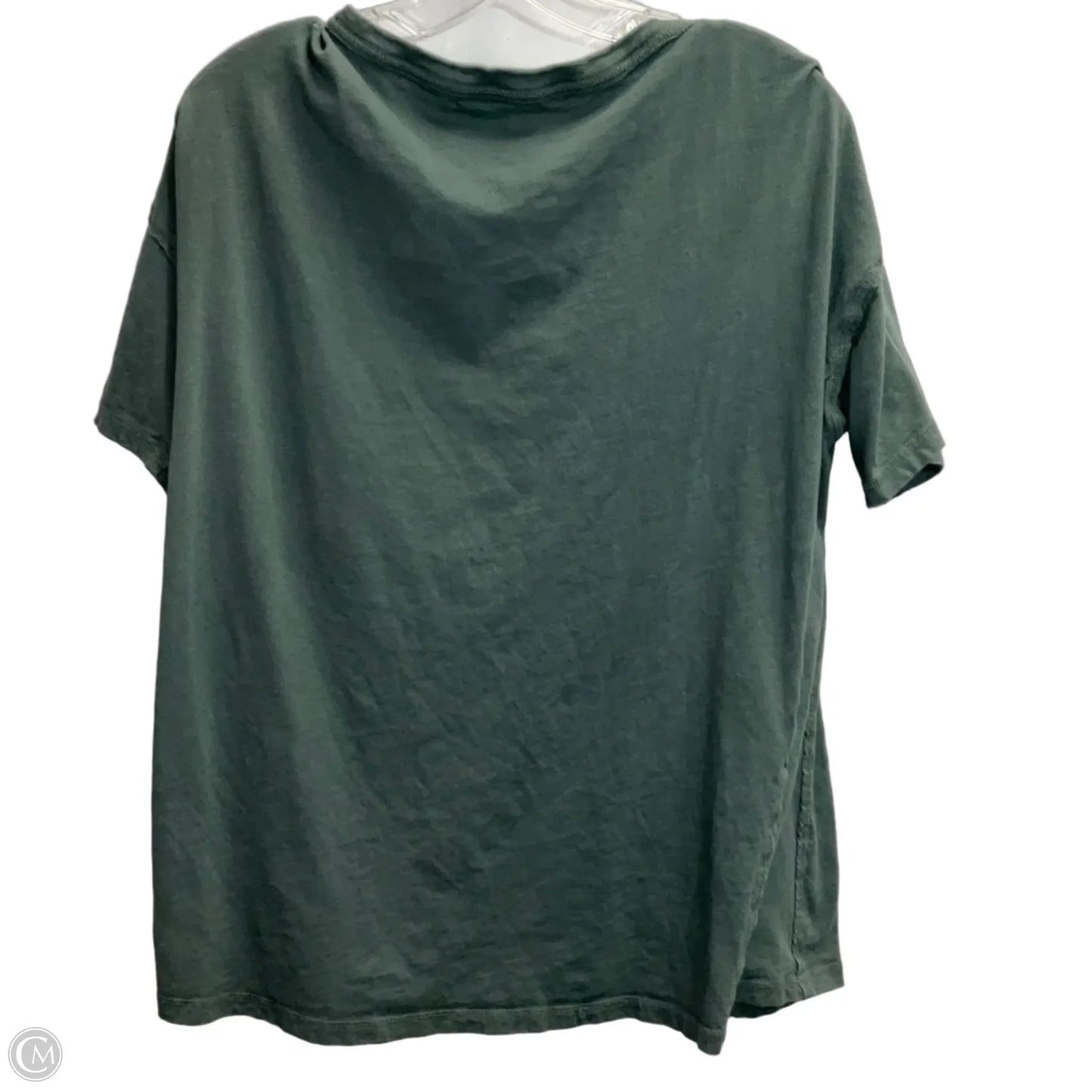 Top Short Sleeve Basic By Aerie In Green, Size: M