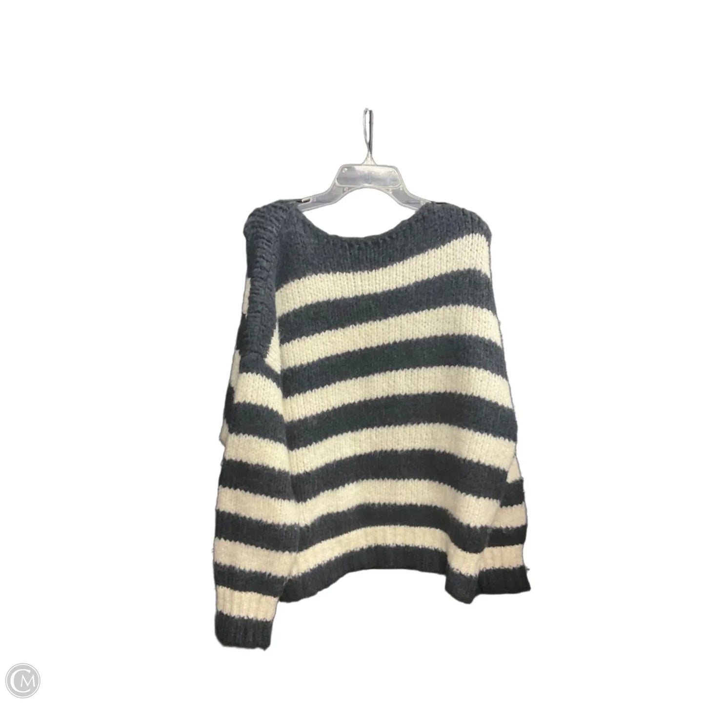 Sweater By Molly Bracken In Striped Pattern, Size: L