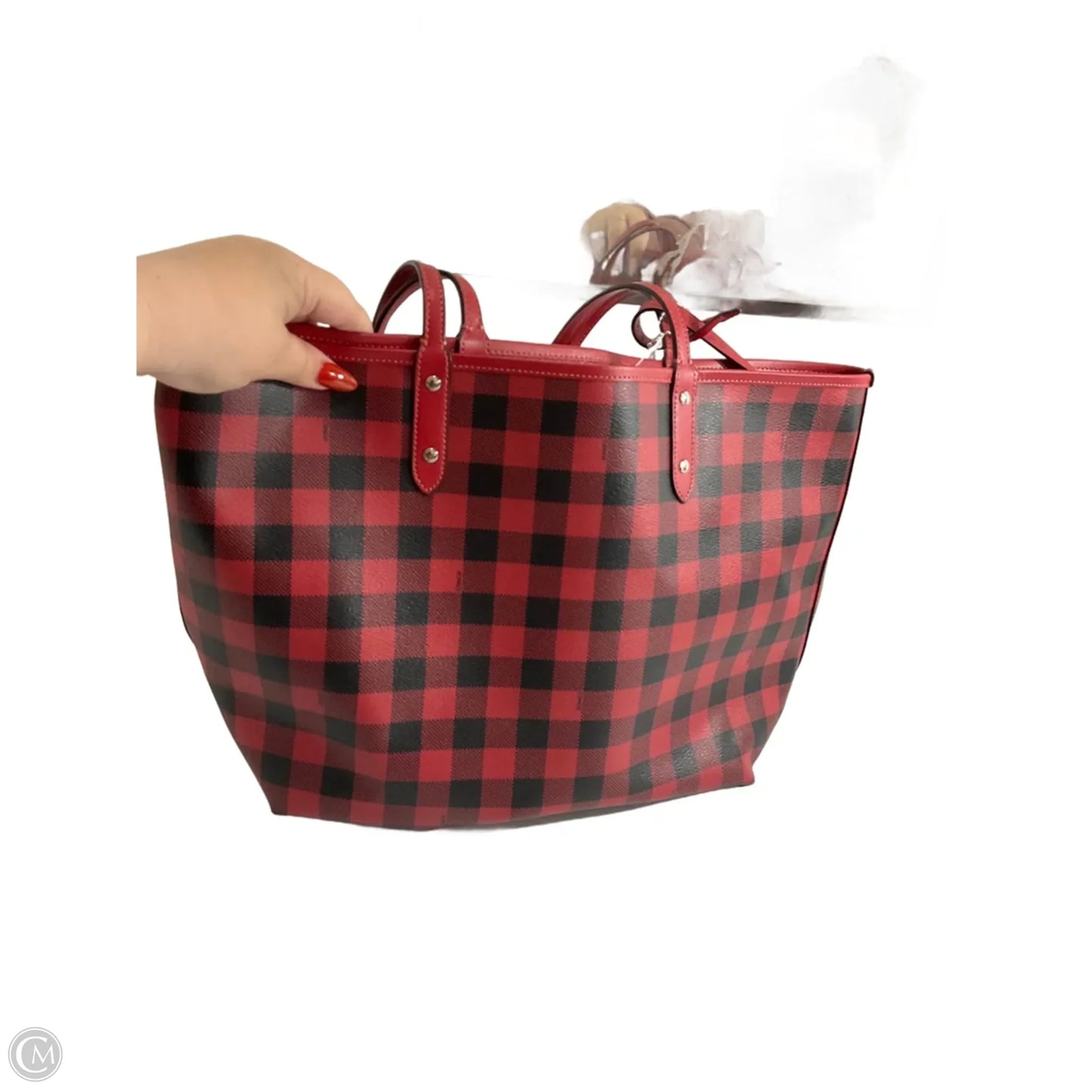 Handbag Designer By Coach, Size: Medium