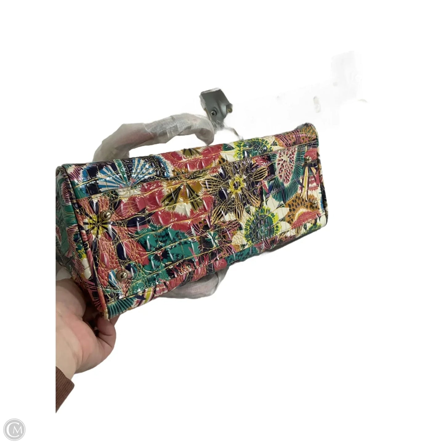 Handbag Designer By Brahmin, Size: Medium