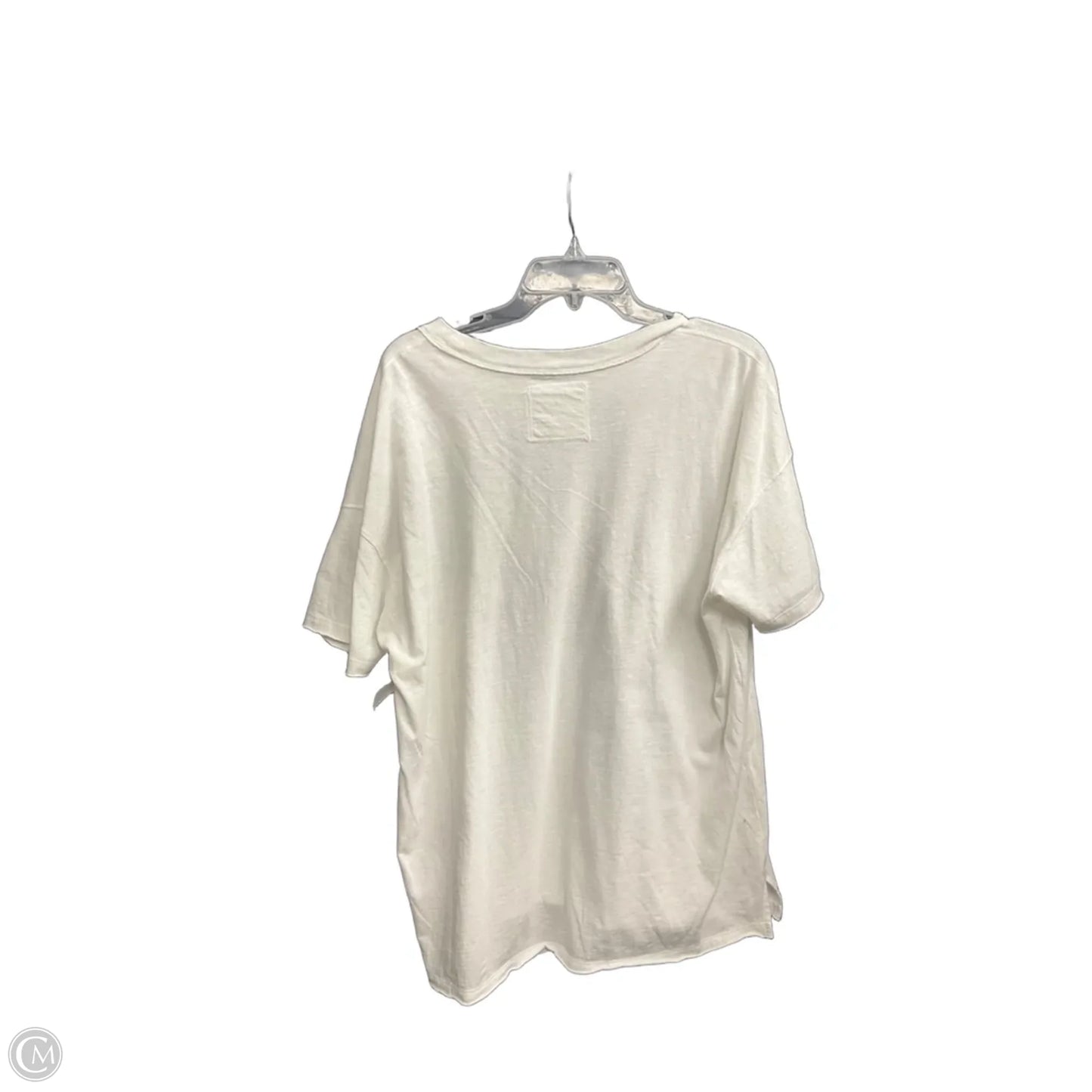 Top Short Sleeve By Aerie In White, Size: M