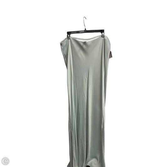 Skirt Maxi By Anthropologie In Green, Size: 2x