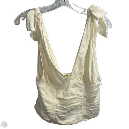 Top Sleeveless By Free People In White, Size: S