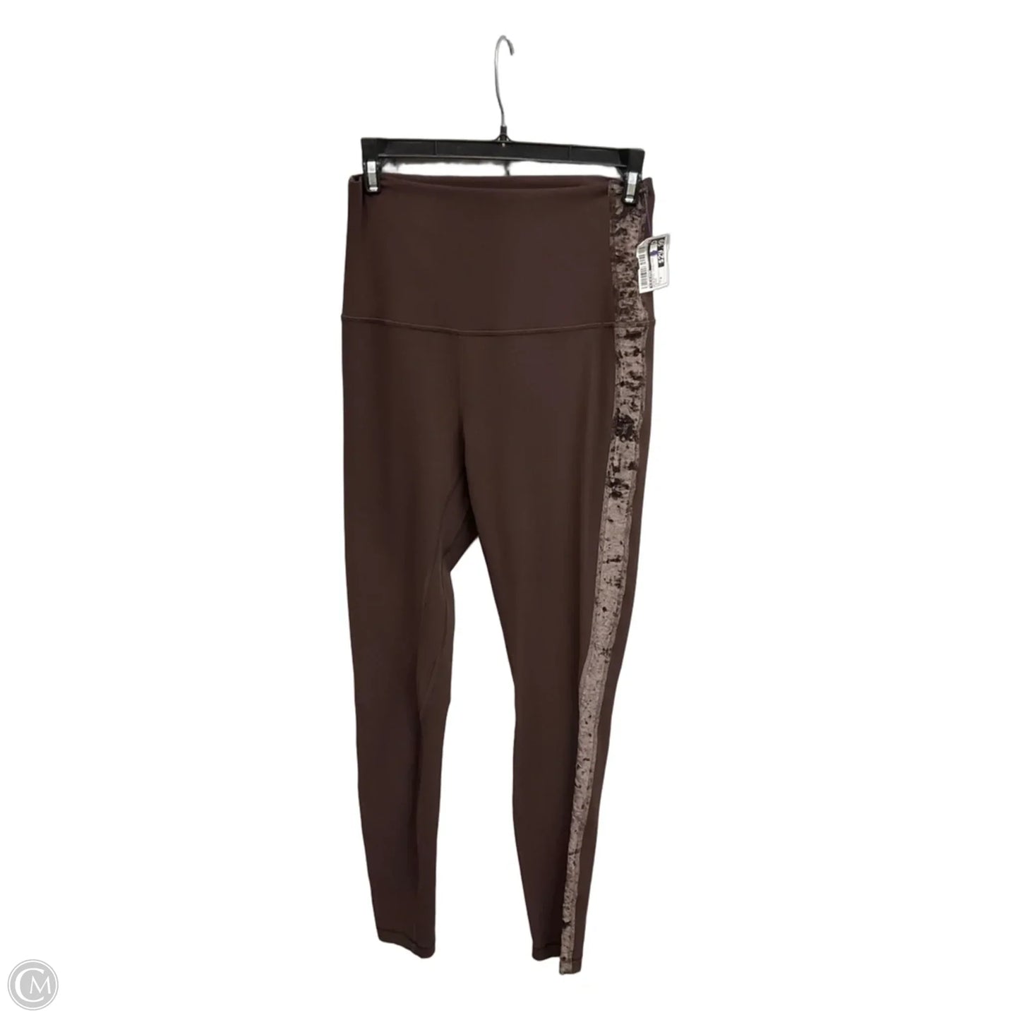 Athletic Leggings By Lululemon In Brown, Size: 8