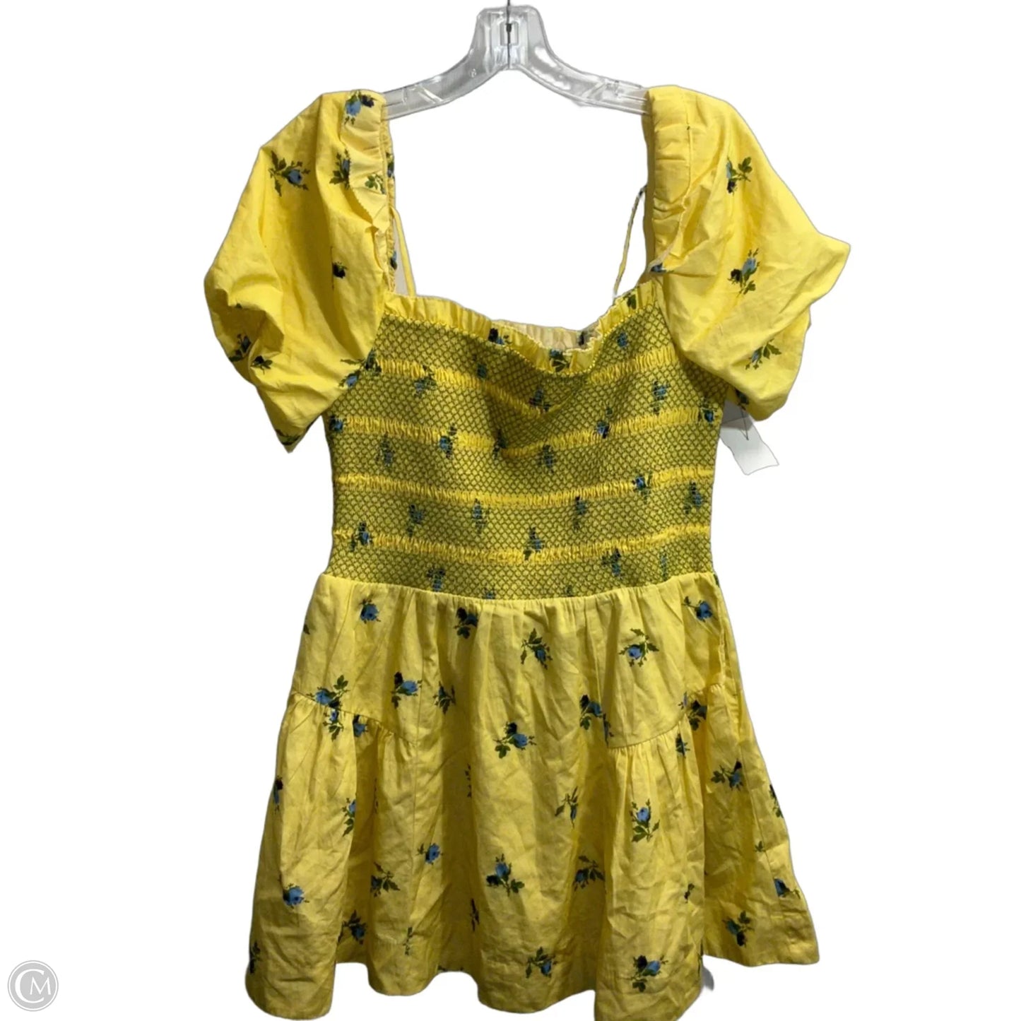 Dress Casual Short By Anthropologie In Yellow, Size: Xs