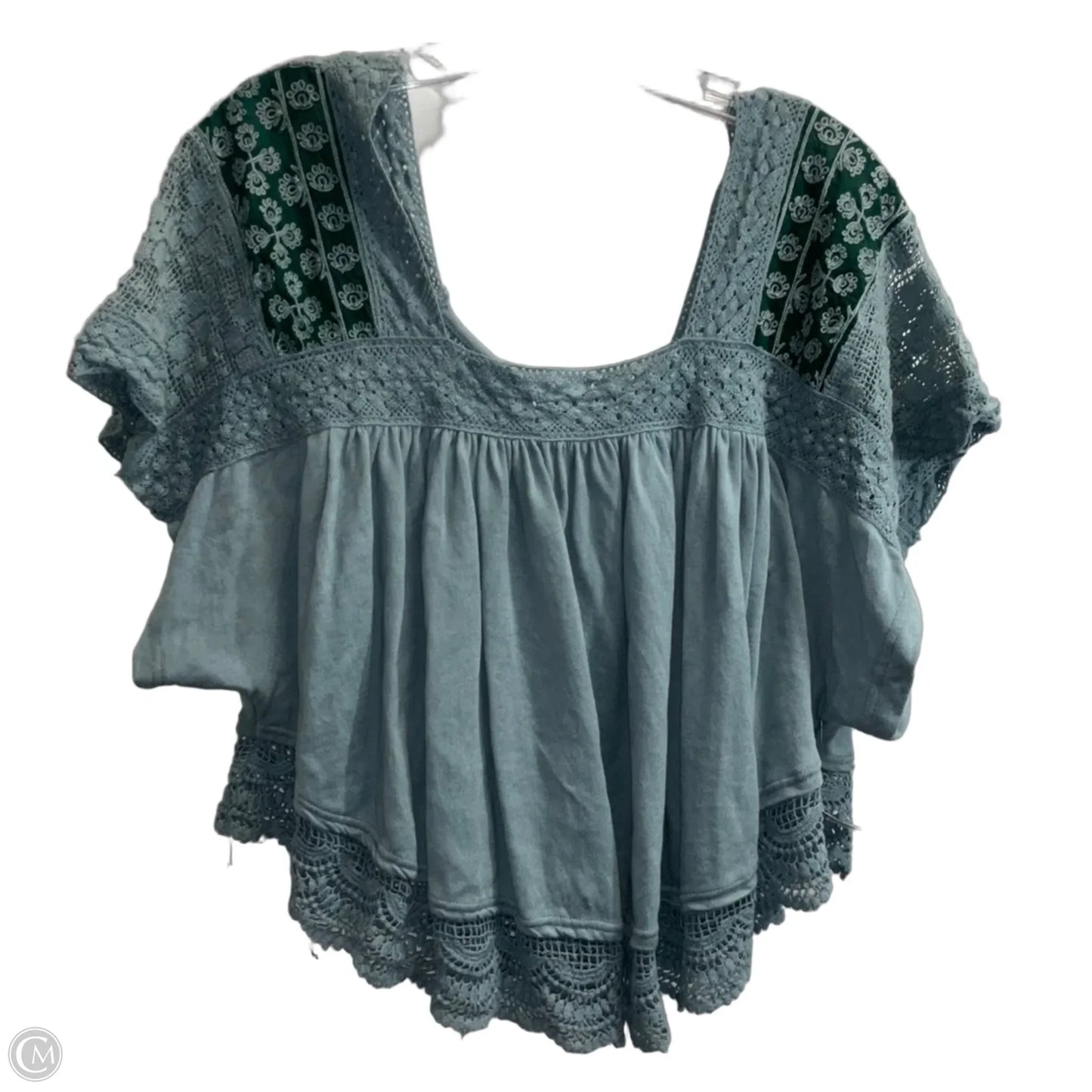 Top Short Sleeve By Altard State In Blue, Size: S