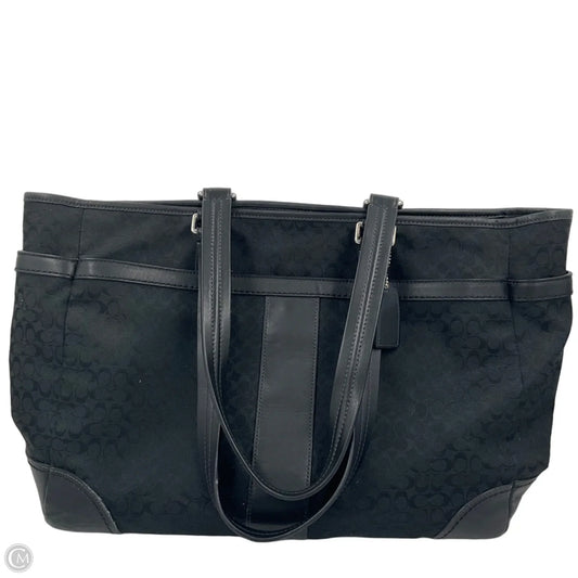 Tote Designer By Coach, Size: Large