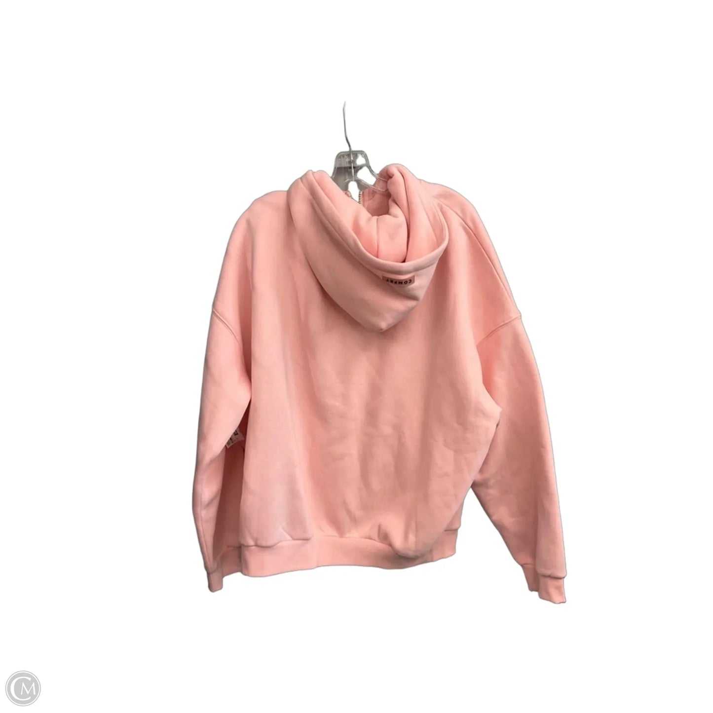 Sweatshirt Hoodie By Comfrt In Pink, Size: M