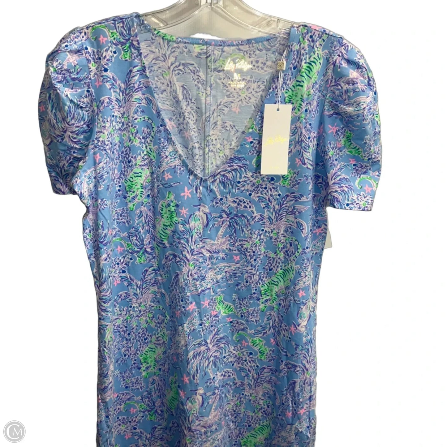 Dress Designer By Lilly Pulitzer In Blue, Size: M