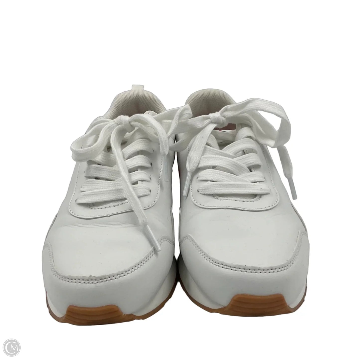 Shoes Sneakers By Clothes Mentor In White, Size: 9.5