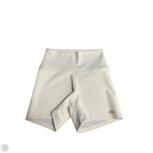 Athletic Shorts By Alo In White, Size: Xs