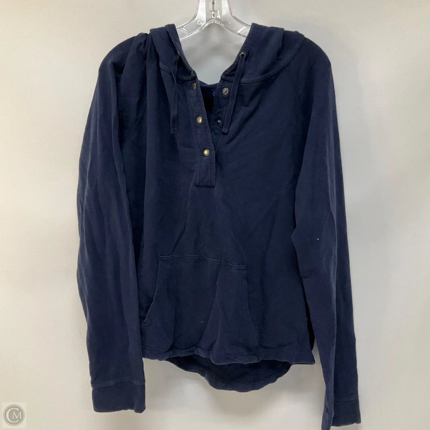 Top Long Sleeve By Patagonia In Blue, Size: Xl
