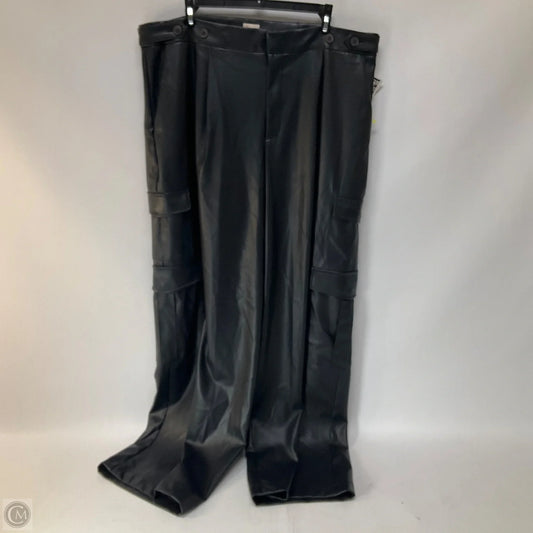 Pants Wide Leg By A New Day In Black, Size: 16