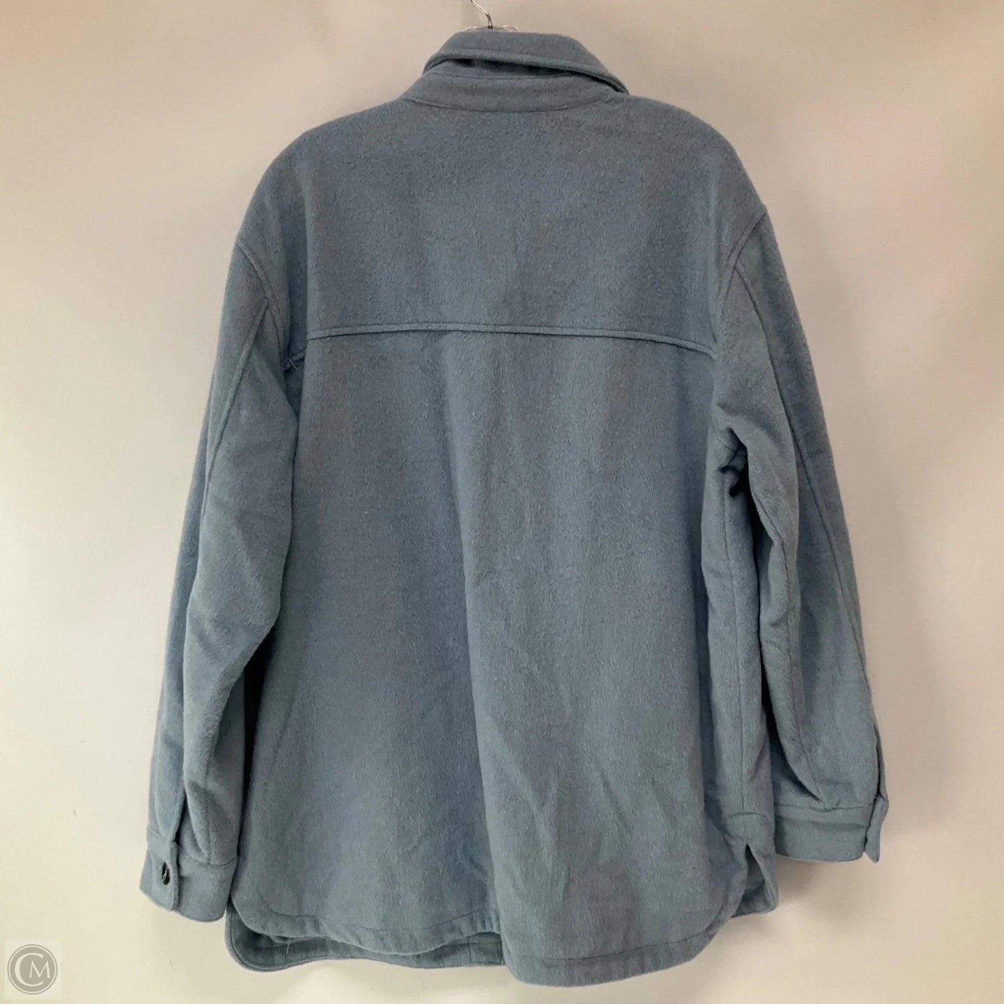 Jacket Shirt By Thread And Supply In Blue, Size: L