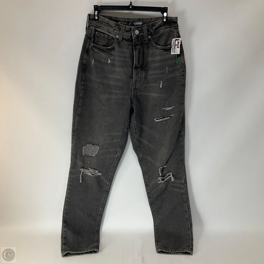 Jeans Straight By Old Navy In Grey Denim, Size: 4
