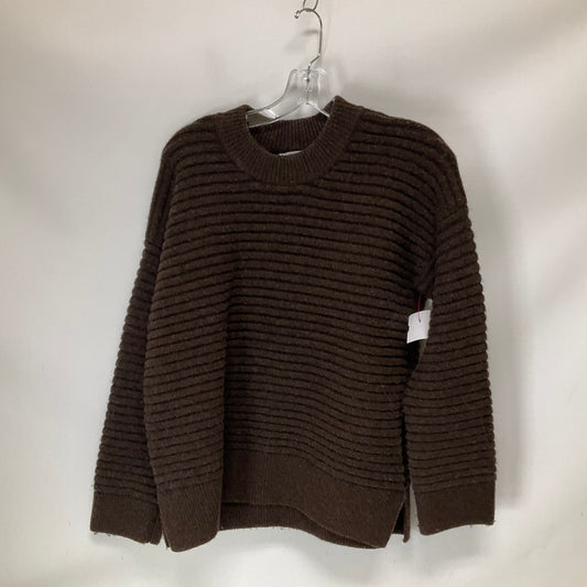 Sweater By Madewell In Brown, Size: Xs