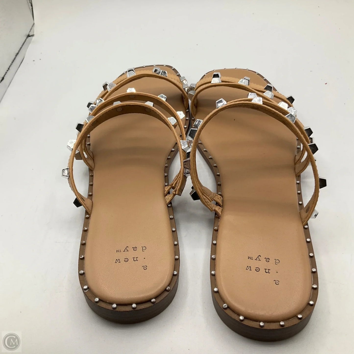 Sandals Flats By A New Day In Tan, Size: 11