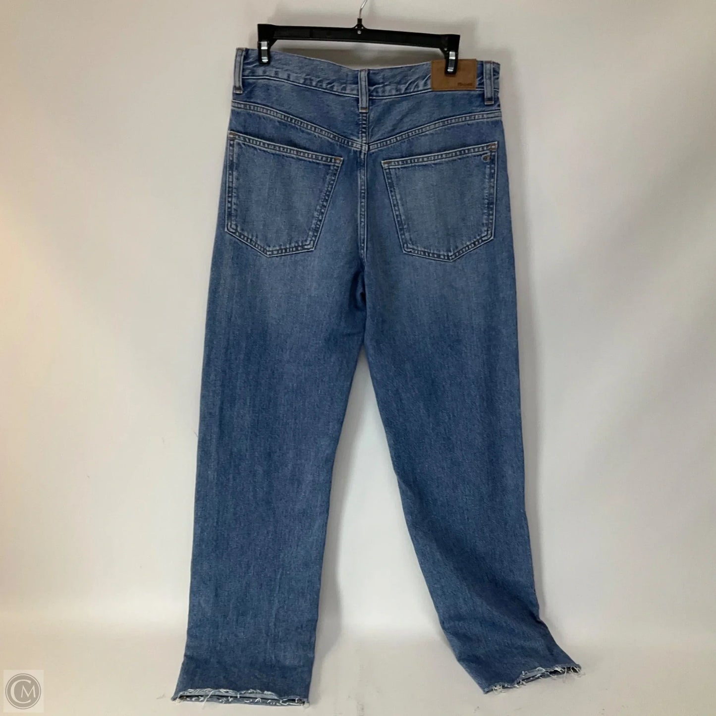 Jeans Straight By Madewell In Blue Denim, Size: 2