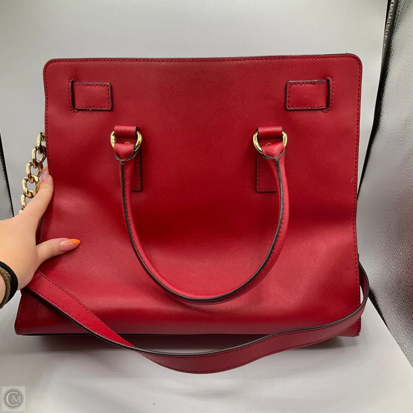 Handbag Designer By Michael Kors, Size: Medium