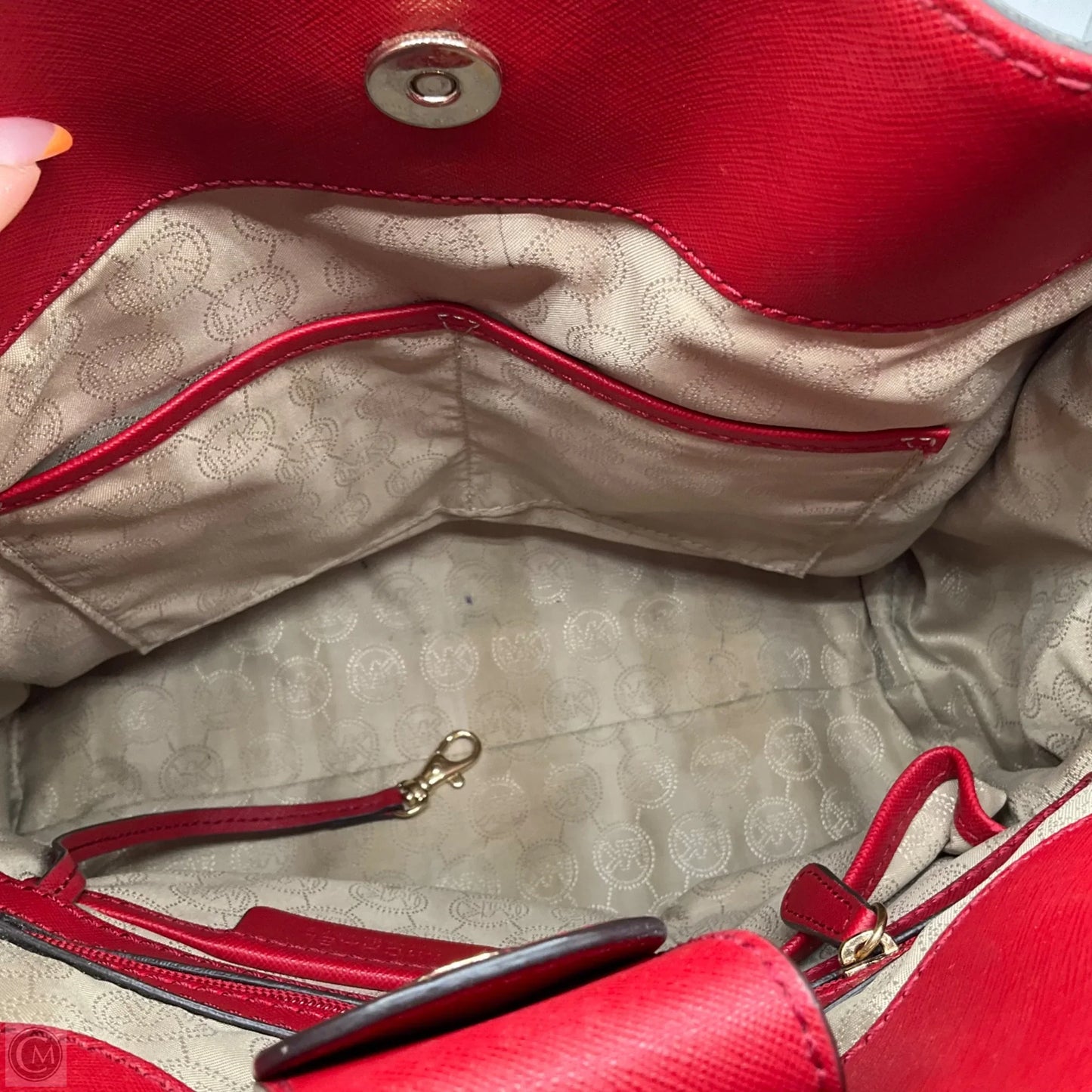 Handbag Designer By Michael Kors, Size: Medium