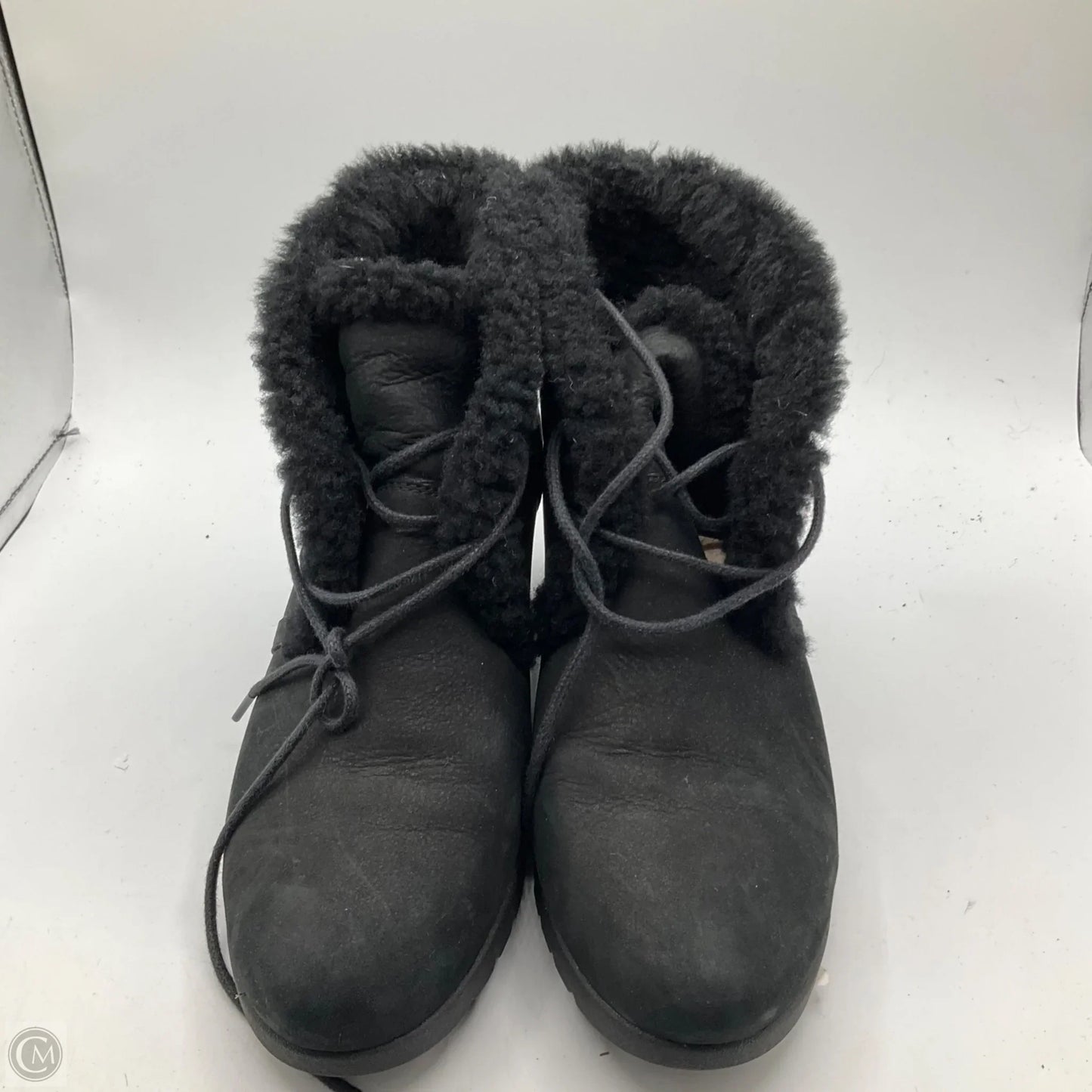Boots Designer By Ugg In Black, Size: 8.5