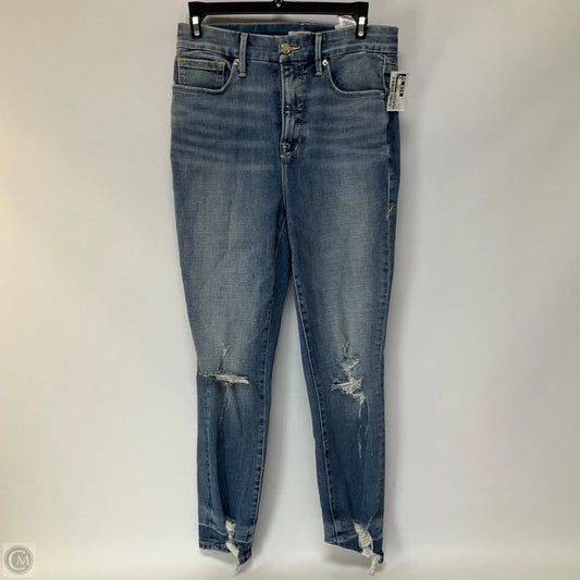 Jeans Skinny By Good American In Blue Denim, Size: 6