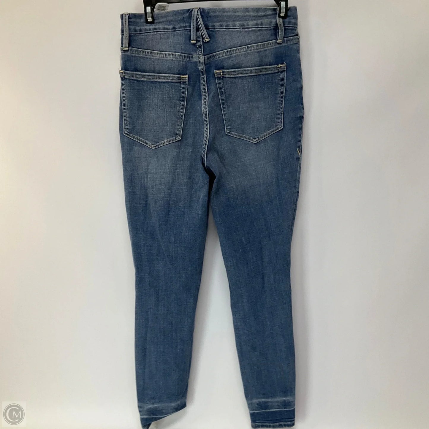 Jeans Skinny By Good American In Blue Denim, Size: 6