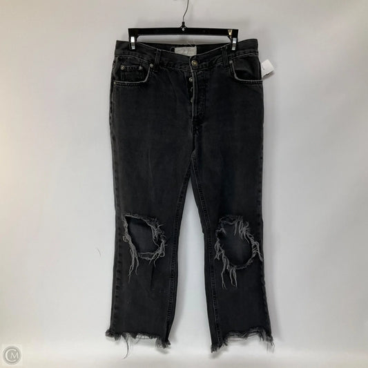 Jeans Straight By We The Free In Black, Size: 4