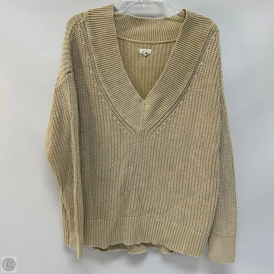 Sweater By Aerie In Tan, Size: M