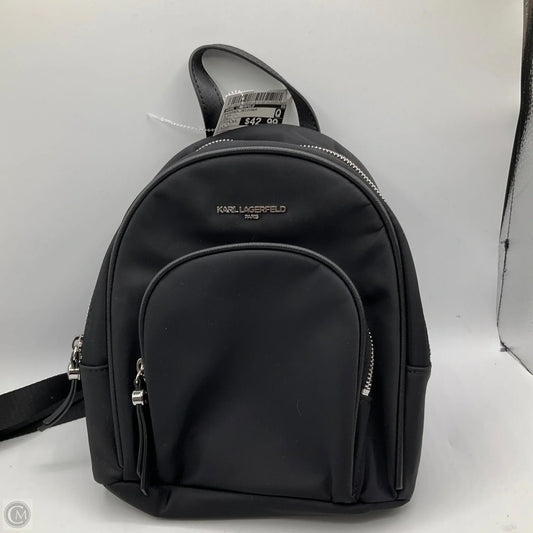 Backpack Designer By Karl Lagerfeld, Size: Small