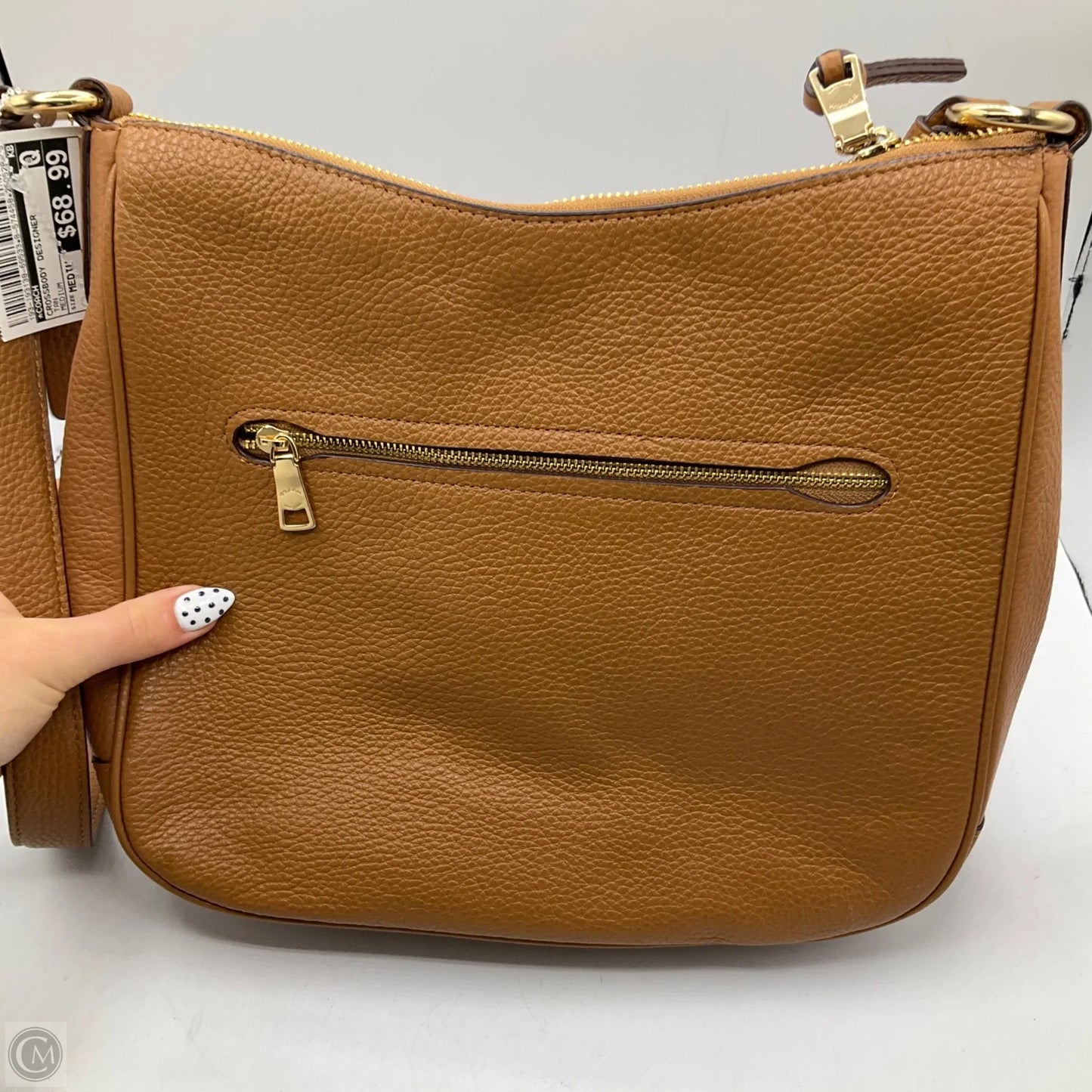 Crossbody Designer By Coach, Size: Medium