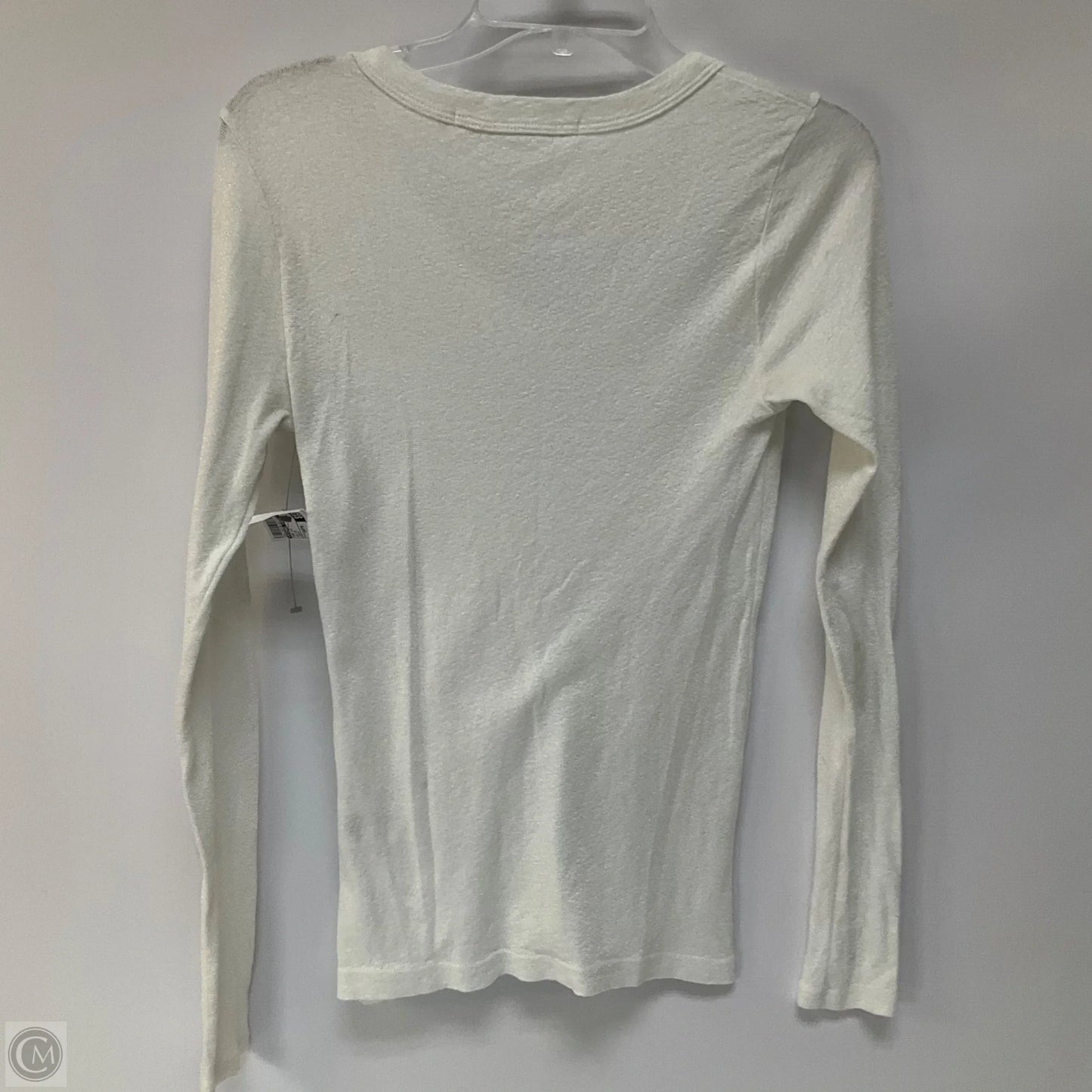 Top Long Sleeve By Michael Stars In White, Size: Osfm