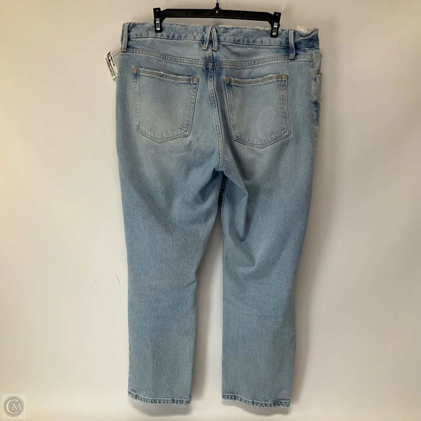 Jeans Skinny By Good American In Blue Denim, Size: 8