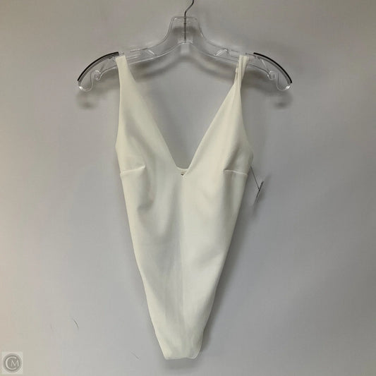 Top Sleeveless By Good American In White, Size: M