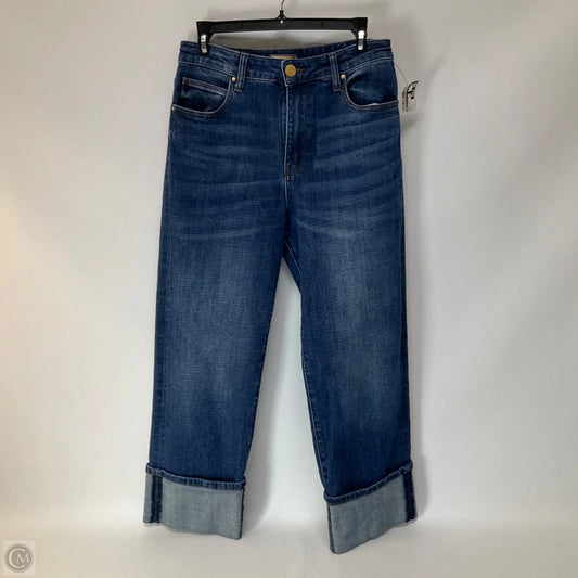 Jeans Straight By Kut In Blue Denim, Size: 2