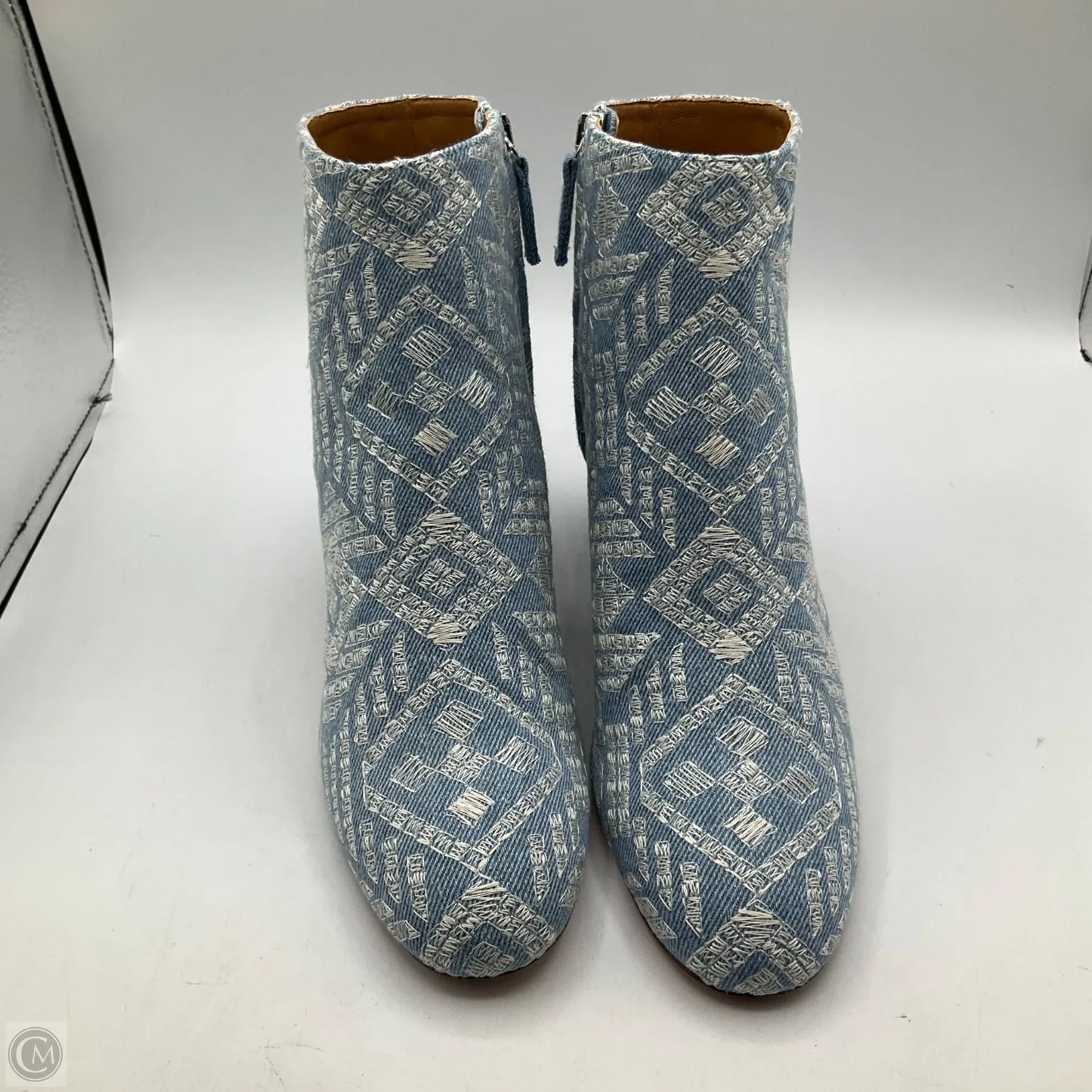 Boots Designer By Aquazzura In Blue, Size: 8.5