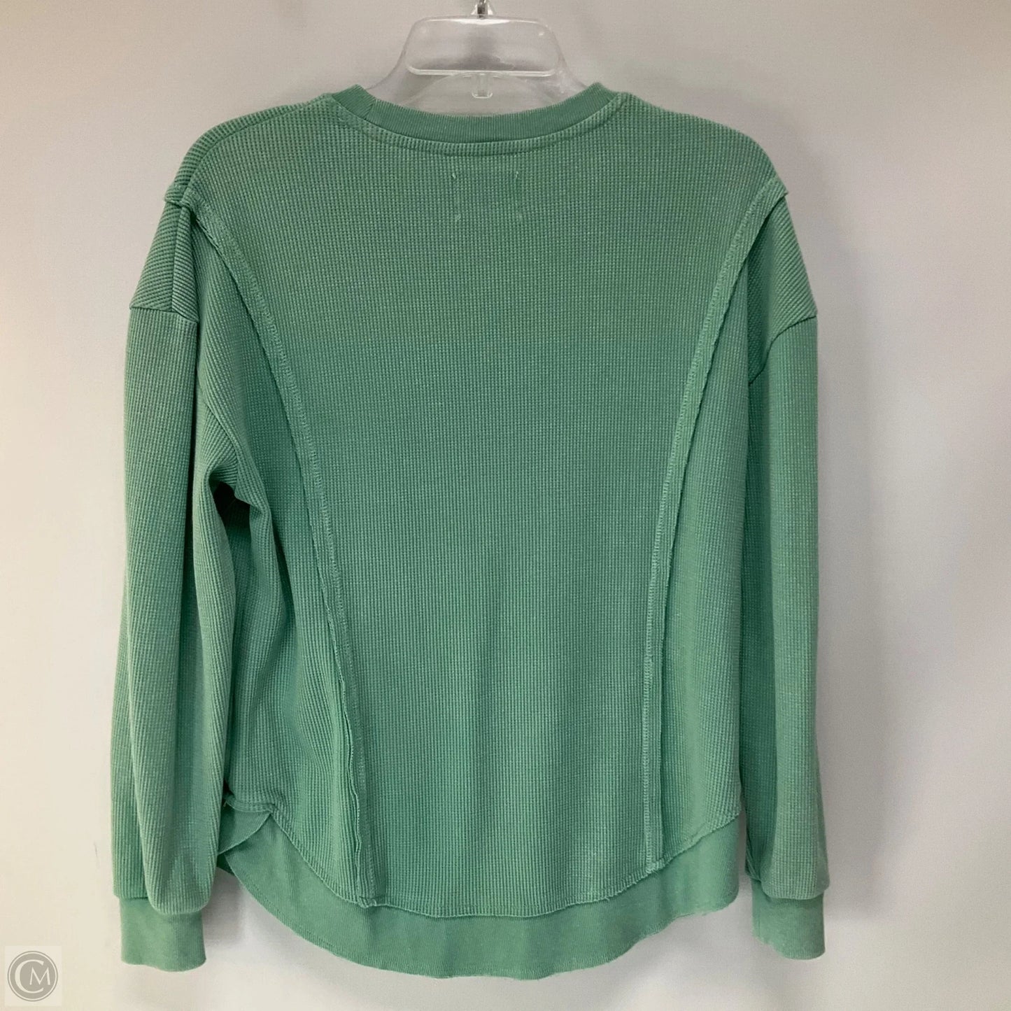Top Long Sleeve By Sundry In Green, Size: S