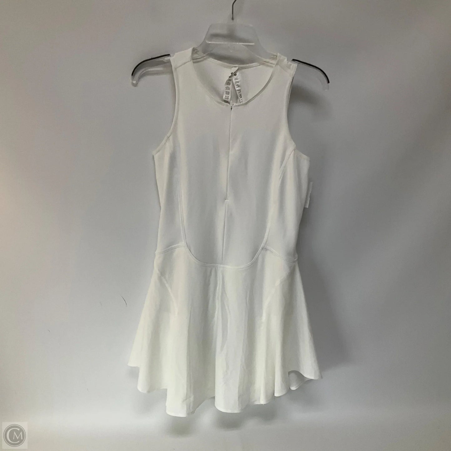 Athletic Dress By Lululemon In White, Size: 8