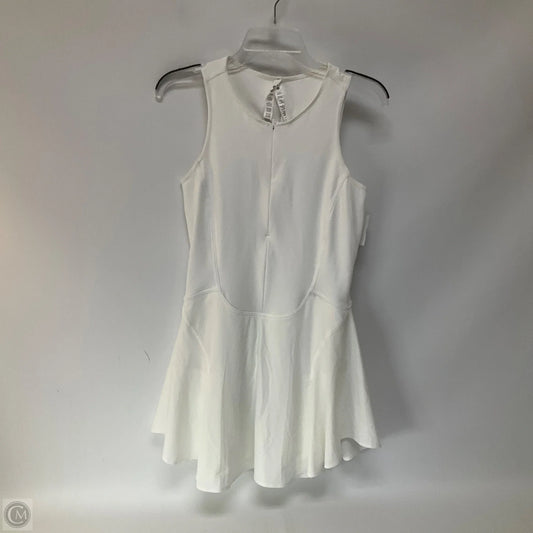 Athletic Dress By Lululemon In White, Size: 8
