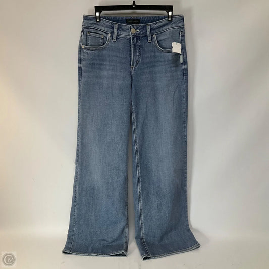 Jeans Wide Leg By Silver In Blue Denim, Size: 2