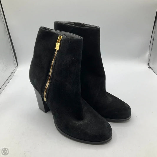 Boots Ankle Heels By Michael By Michael Kors In Black, Size: 6