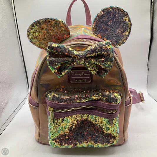 Backpack By Loungefly, Size: Medium