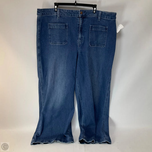 Jeans Straight By Old Navy In Blue, Size: 22