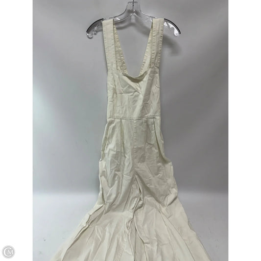 Overalls By Free People In White, Size: 8