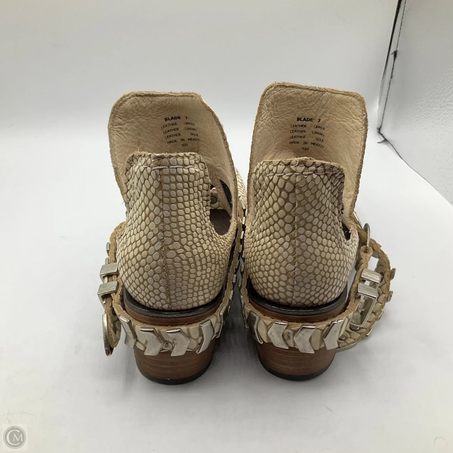 Shoes Heels Block By Freebird In Tan, Size: 7