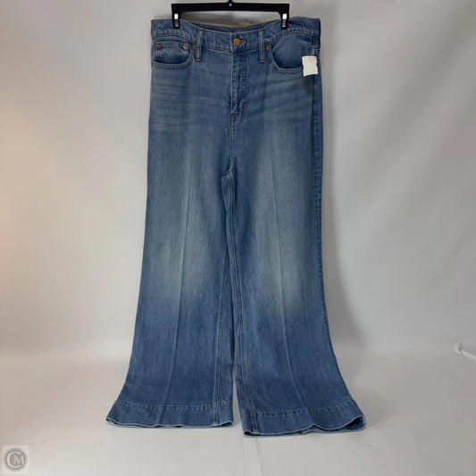 Jeans Straight By J. Crew In Blue Denim, Size: 12