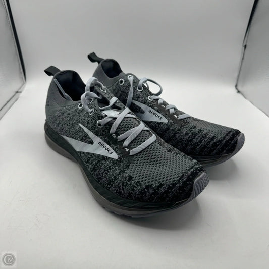 Shoes Athletic By Brooks In Grey, Size: 9.5