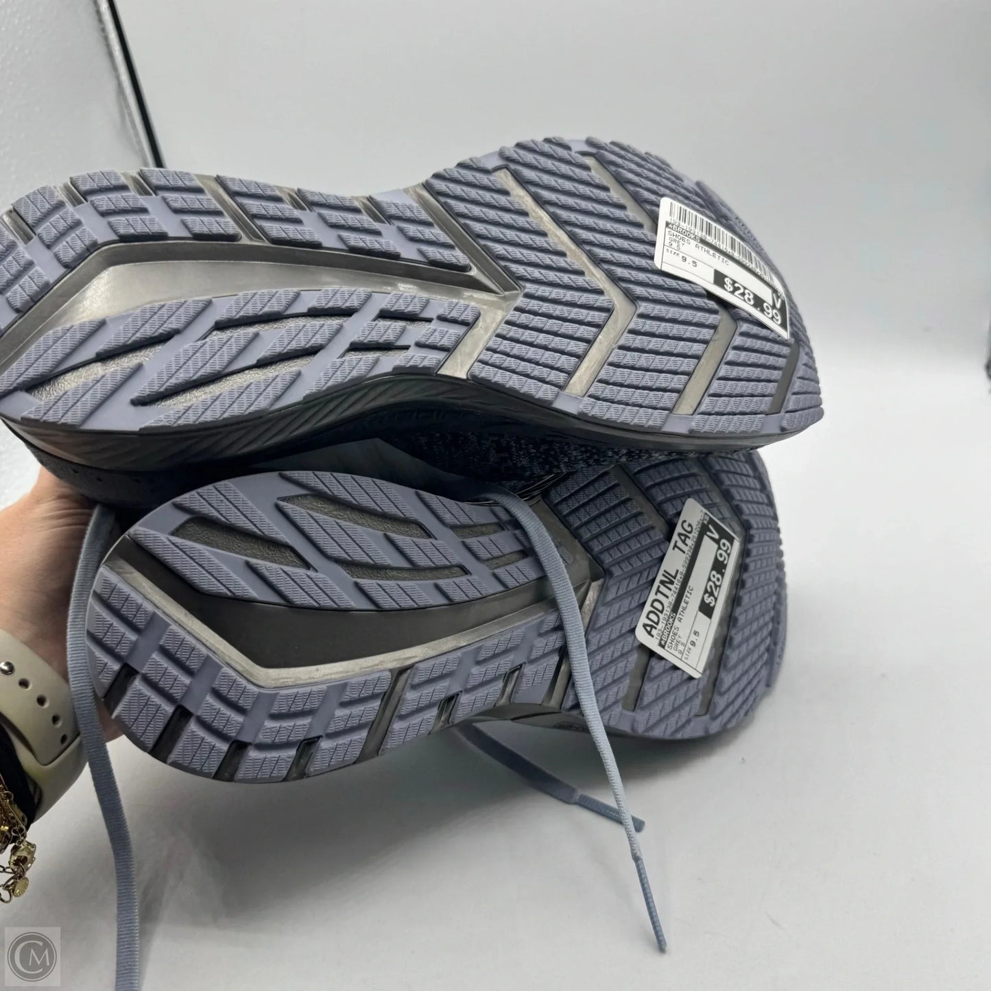 Shoes Athletic By Brooks In Grey, Size: 9.5